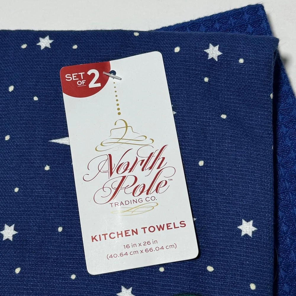 North Pole Trading Co. Christmas Kitchen Towel Set